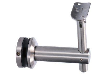 Držák madla s kloubem na trubku průměr=42,4mm, broušená nerez K320/AISI304