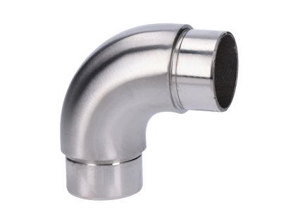 Spojka oblouková 90° na trubku o průměru 42,4mm, broušená nerez K320/AISI304