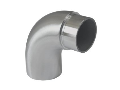 Spojka oblouková 90° na trubku o průměru 42,4mm, broušená nerez K320/AISI304