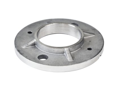 Příruba na trubku o průměru 48,3mm (průměr 100/8,8mm), broušená nerez K320/AISI304