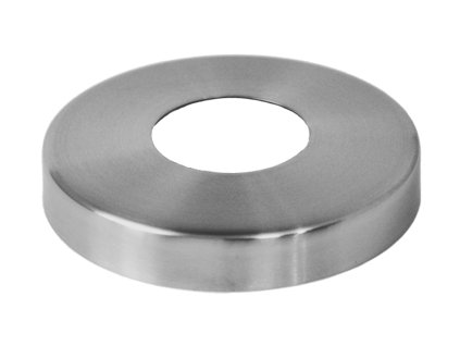 Kryt příruby (průměr=125 / 22mm) na trubku průměr=48,3mm, broušená nerez K320/AISI304