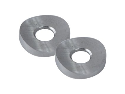 Podložka na trubku o průměru 42x6mm, (průměr 18x2mm, díra průměr 6,5mm), broušená nerez K320/AISI304