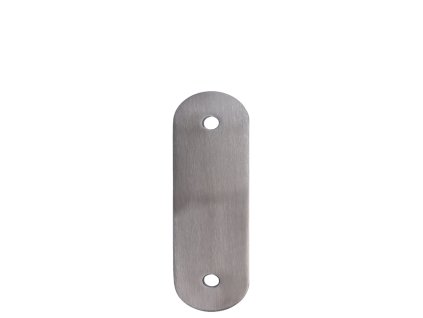 Kotvící plotna (175x50x8mm / M10), broušená nerez K320/AISI304