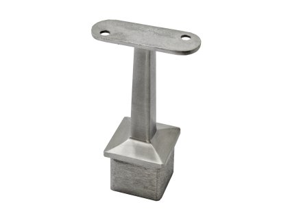 Držák madla pevný/plochý (65x81mm), broušená nerez K320/AISI304