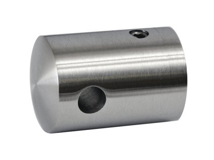 Držák lanka průměr=5mm, bez zajištění, plochý (30x22mm), broušená nerez K320/AISI304