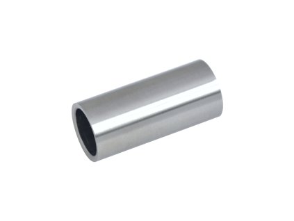 Přechod na vymezení vzdálenosti mezi sloupem (plochý) a kotevní deskou, průměr=20x2,0mm /L:45mm, bez vnitřního šroubu, broušená nerez K320 / AISI304, bal: 1ks