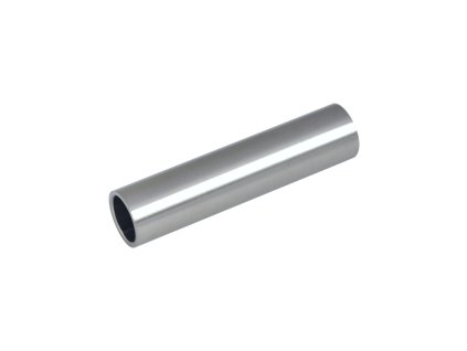 Přechod na vymezení vzdálenosti mezi sloupem (plochý) a kotevní deskou, průměr=20x2,0mm /L:85mm, bez vnitřního šroubu, broušená nerez K320 / AISI304, bal: 1ks