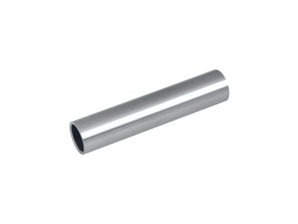 Přechod na vymezení vzdálenosti mezi sloupem (plochý) a kotevní deskou, průměr=20x2,0mm /L:95mm, bez vnitřního šroubu, broušená nerez K320 / AISI304, bal: 1ks