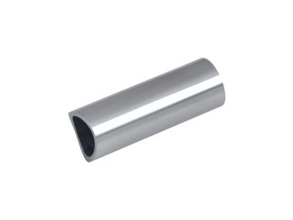 Přechod na vymezení vzdálenosti mezi sloupem průměr=42,4mm a kotevní deskou, průměr=20x2,0mm /L:55mm, bez vnitřního šroubu, broušená nerez K320 / AISI304, bal: 1ks
