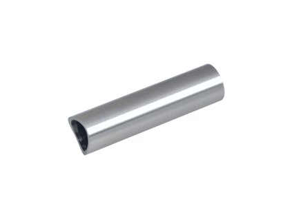 Přechod na vymezení vzdálenosti mezi sloupem průměr=42,4mm a kotevní deskou, průměr=20x2,0mm /L:75mm, bez vnitřního šroubu, broušená nerez K320 / AISI304, bal: 1ks
