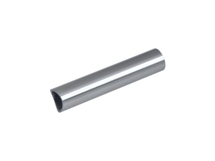 Přechod na vymezení vzdálenosti mezi sloupem průměr=42,4mm a kotevní deskou, průměr=20x2,0mm /L:95mm, bez vnitřního šroubu, broušená nerez K320 / AISI304, bal: 1ks