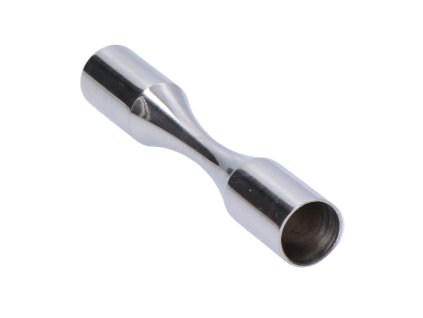 Spoj na ohnutí průměr 12mm (délka 80mm), leštěná nerez/AISI304