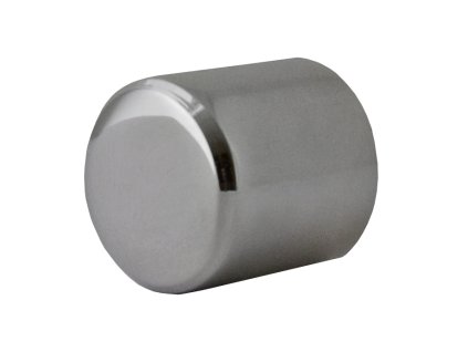 Ukončení - zátka na trubku válcová k nalepení, leštěná nerez /AISI304 (Průměr trubky 12mm)
