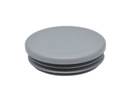 Zátka kulatá o průměru 42mm plastová, šedá
