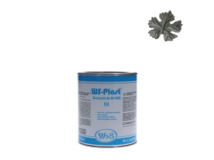 Grafitová barva odstín grafit 0,75l / 1kg / s antickým rustikálním kovověslídovým lesklým efektem, vhodná na pozinkovaný povrch a hliník