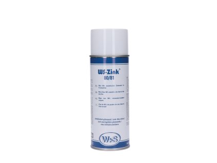 Zinkový sprej WS-Zink® 80/81 s obsahem zinku 90%, 400ml / 0,46kg. Na opravy svárů, na žárově pozinkovaných konstrukcích; vzhledově sladěné s čerstvým pozinkováním, odolný do 300°C, základní nátěr pro následné lakování, vodivá ochranná vrstva na bod