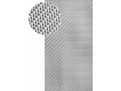 Plech pozinkovaný 2000x1000x1,2mm, lisovaný vzor PLETENINA 3, 38x22mm, 3D efekt