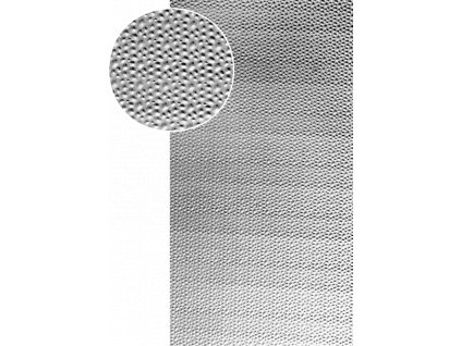 Plech pozinkovaný 2000x1000x1,2mm, lisovaný vzor BUBLINKA, 3D efekt