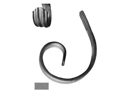 Půlkruh 14x6mm, 100x120mm