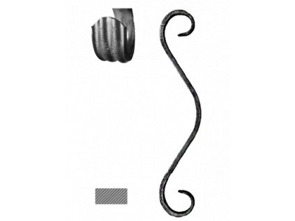 Prvek 14x6mm, 250x50mm