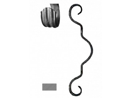 Prvek 14x6mm, 270x70mm