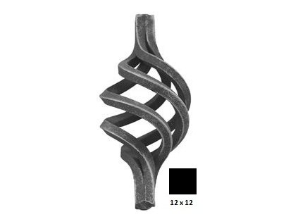 Šiška 130 x 60mm/ čtyřhran 12 x 12/