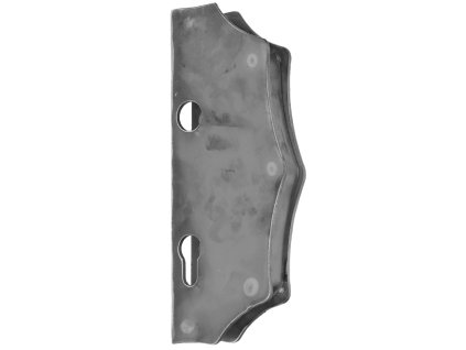 Kazetová sestava pro branku 230x93x30mm, hladká