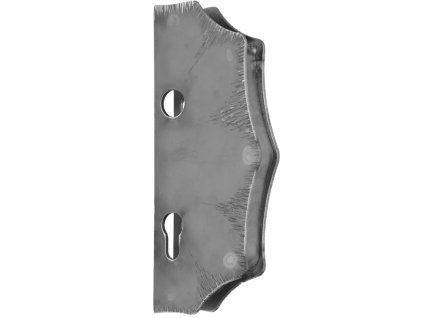 Kazetová sestava pro branku 230x93x30mm, válcovaná
