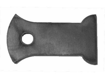 Kotvení pro plechové výplně 71x40x3mm