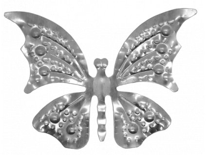 Motýl-dekorační element L 125 x L 175mm, tl. 1mm