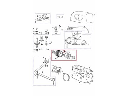 PRHY02 kit - stator a rotor pro Hyppo 220V