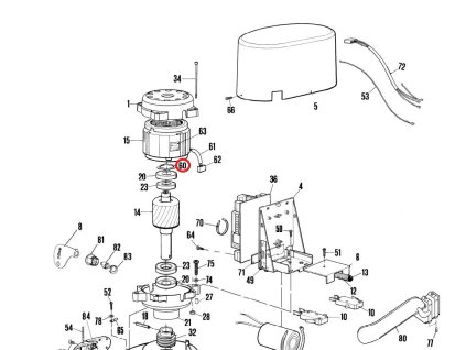 PMCAC10.4630 kroužek vymezovací pro ROKIT/ ROBO500/ WINGO