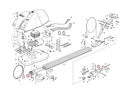 PRSP06 řetěz pro SPIDER/ SPIDO