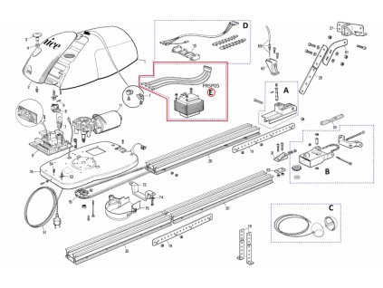 PRSP05 transformátor pro SP6065