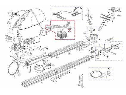 PRSP06 transformátor pro SP6100