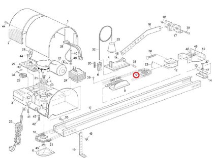 PPD1305.4540 kolo řetězu pro SHEL