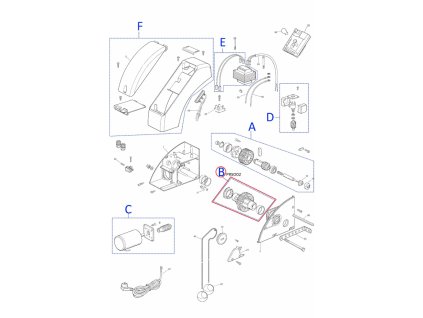 PRSO02 výstupní hřídel pro SOON