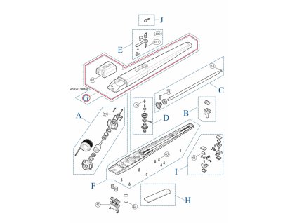 SPCG013800A - kit horního korpusu pro TOONA5