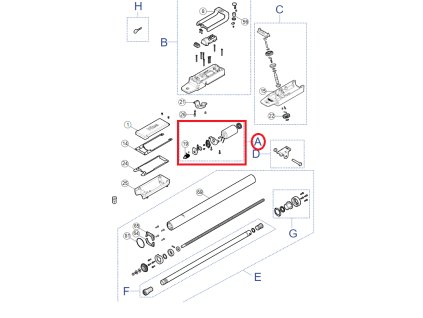 SPAMG323A00 kit motoru pro TTN3724HS/6024HS