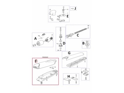 Kit krytu pro WINGO BMGWPB24VR01.45673 BMGWPA24VR01.45673