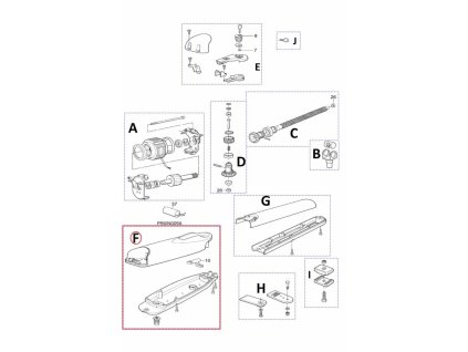 PRWNG09A kit krytu motoru pro WG5 220V