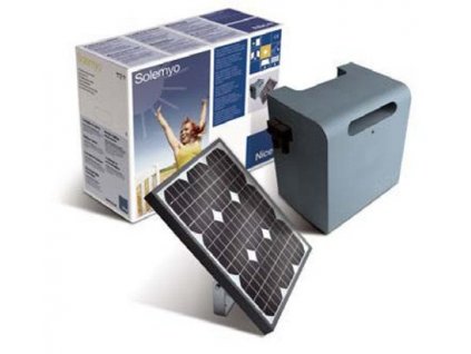 Kit pro využití solární energie, 24V baterie, fotovoltaický solární panel 15W s 24V