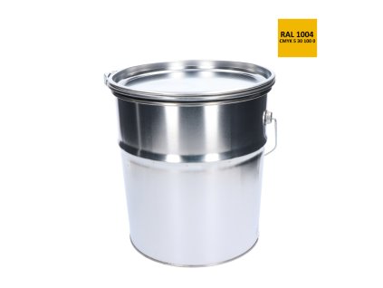 Barva antikorozní polomatná na zinek 10kg - zlatožlutá
