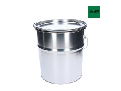 Barva antikorozní polomatná na zinek 10kg - smaragdově-zelená