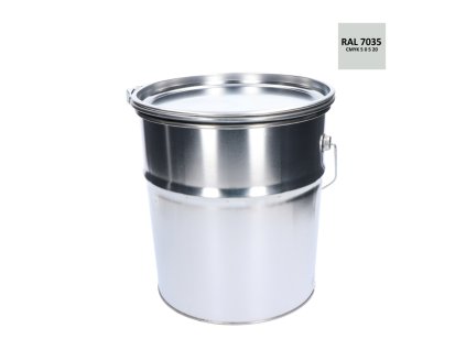 Barva antikorozní polomatná na zinek 10kg - světle šedá