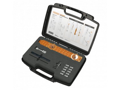 Sada nářadí LOCINOX® RHINODRILL pro montáž zavírače vrat RHINO