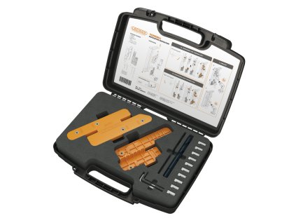 Instalační sada LOCINOX® TIGERDRILL s šablonami a vrtáky pro brány Tiger