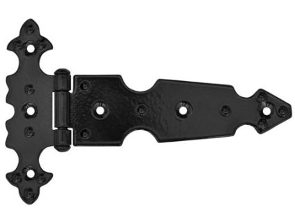 Závěs pásový ozdobný černý