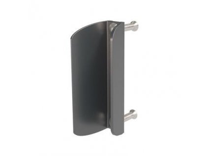 LOCINOX® 3006PC Hliníkové madlo pro křídlové brány, barva RAL9005 , materiál: hliník, 163x75x30mm