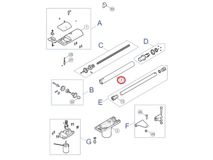 PD0793A3002 kryt pro TOO3000/3024